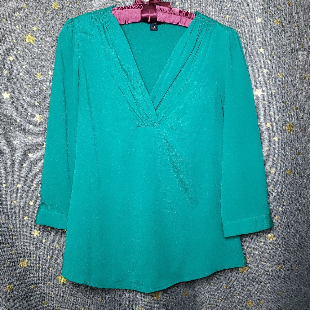 Emerald Green Banana Republic Top